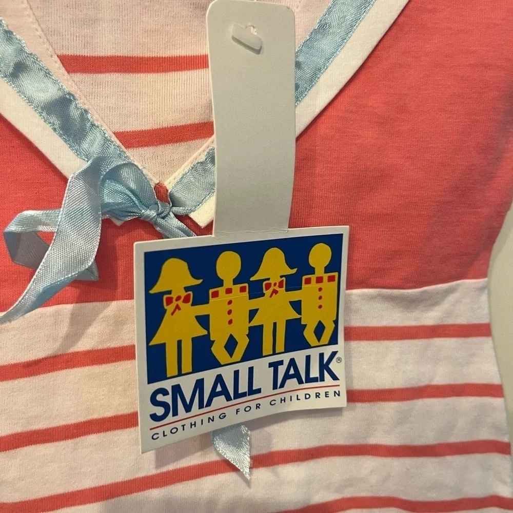 NWT Bundle of 2 Small Talk Vintage Infant Sailor Onesies (9 mo)